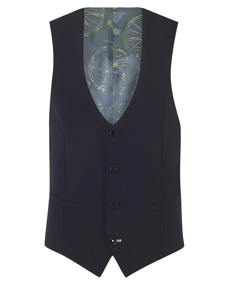 Luca Suit Waistcoat - Navy Remus Uomo