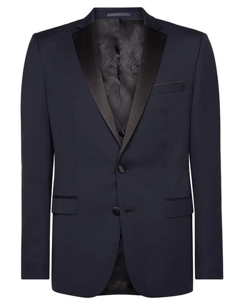 Rocco Dinner Suit Jacket - Navy Remus Uomo