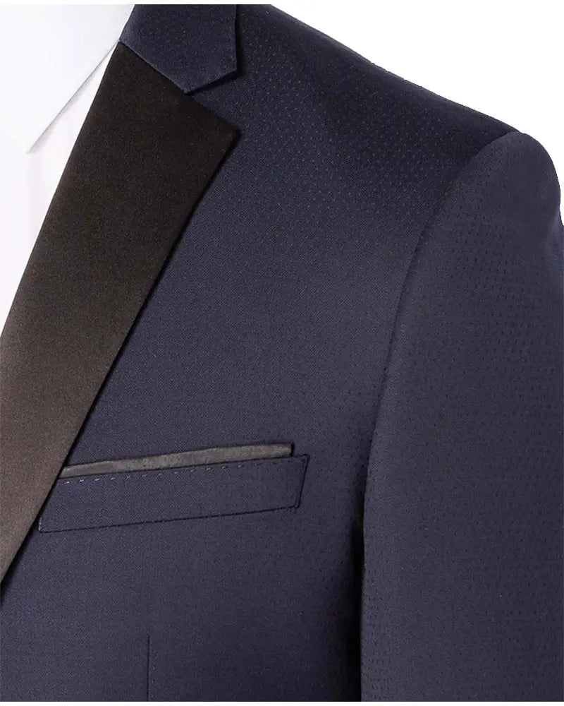 Rocco Dinner Suit Jacket - Navy Remus Uomo
