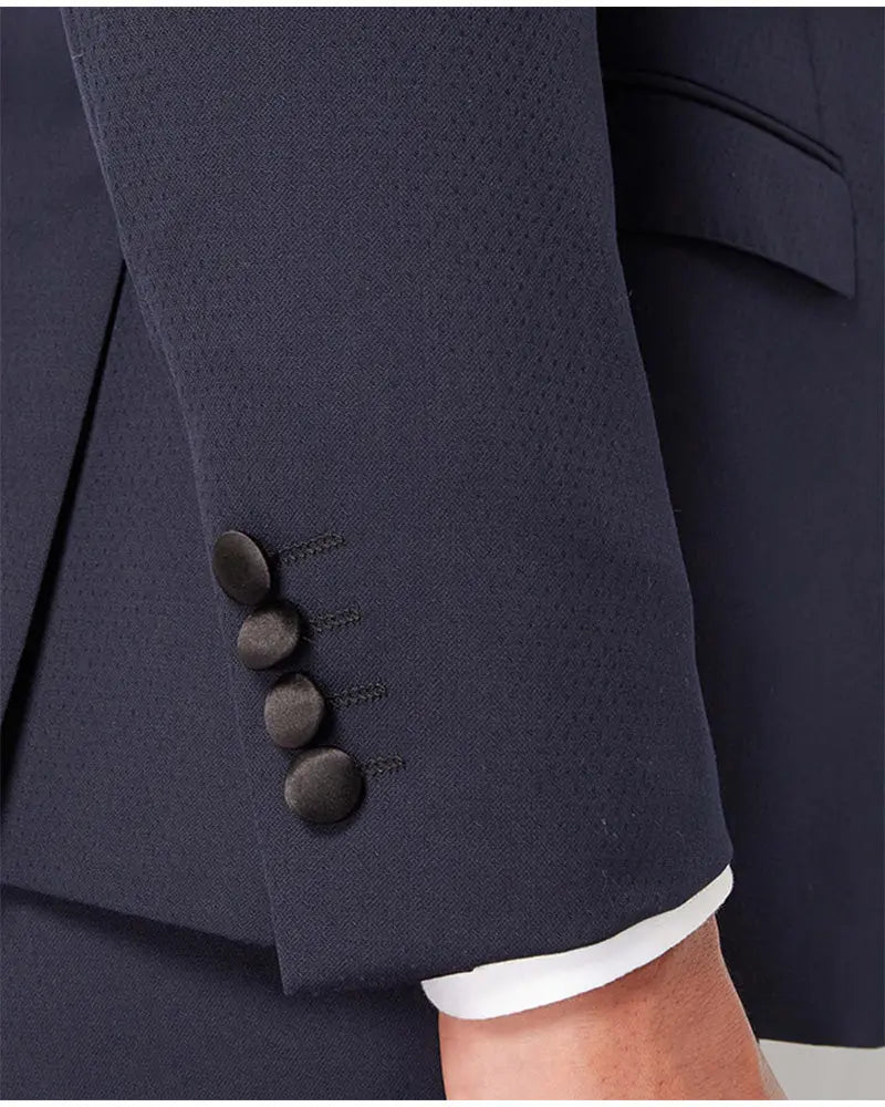 Rocco Dinner Suit Jacket - Navy Remus Uomo