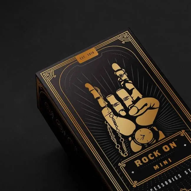 Rock On Mini Headphone Stand Iron & Glory