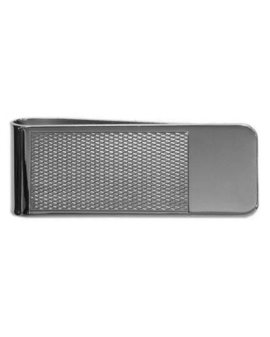 Textured Silver Money Clip Dalaco