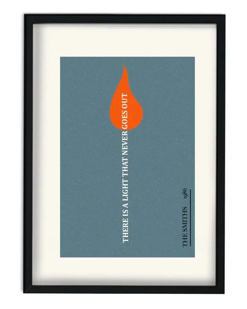 The Smiths Light That Never Goes Out Retro Art Print FanClub