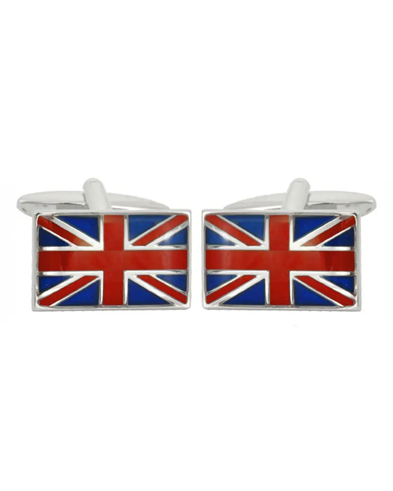 Union Jack Cufflinks - Red / White / Blue Dalaco