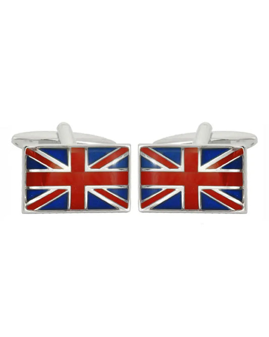 Union Jack Cufflinks - Red / White / Blue Dalaco