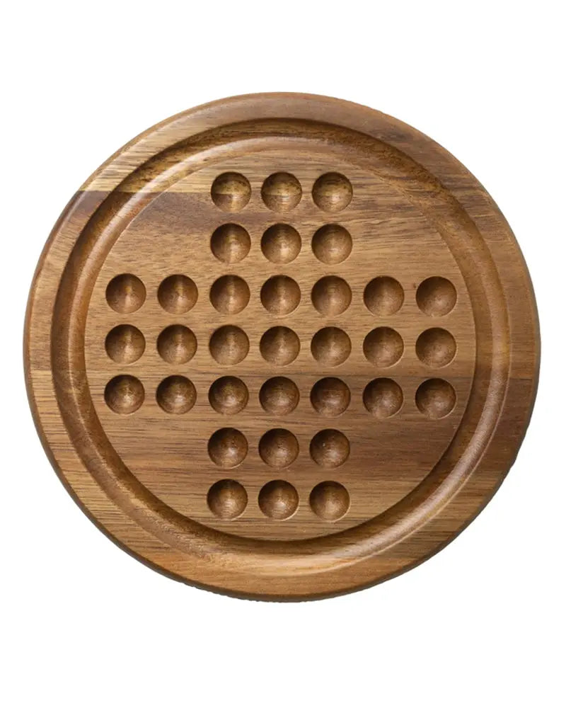 Wooden Marble Solitaire Gentlemen's Hardware