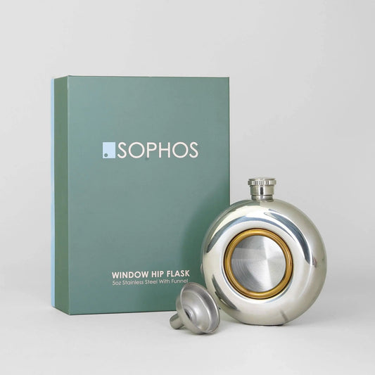 Buy Sophos 5oz Hip Flask with Window | s at Woven Durham