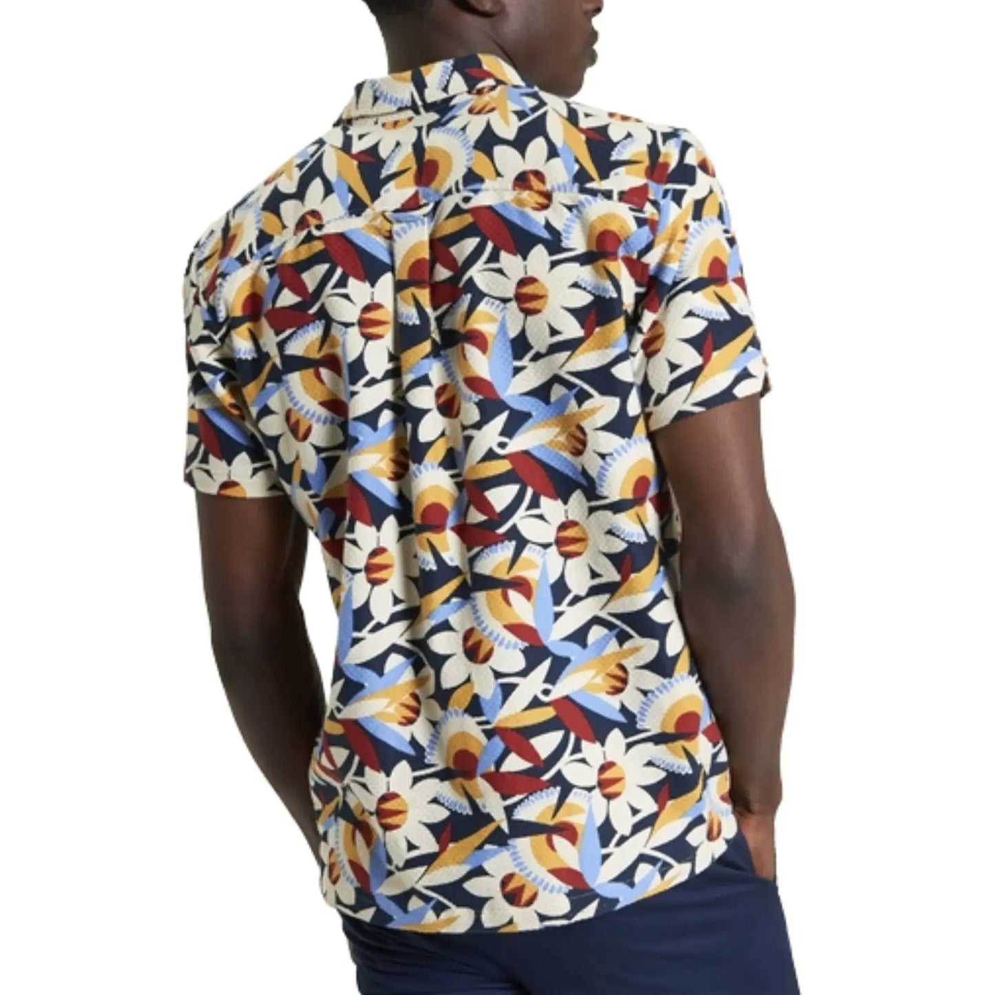 Buy Ben Sherman Abstract Short Sleeve Shirt - Multi | Short-Sleeved Shirtss at Woven Durham