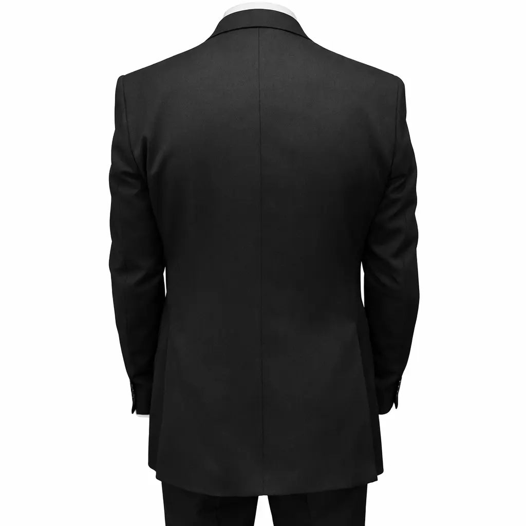 Buy Woven Durham Alfred Brown Wool 3-Piece Suit - Black | Suitss at Woven Durham