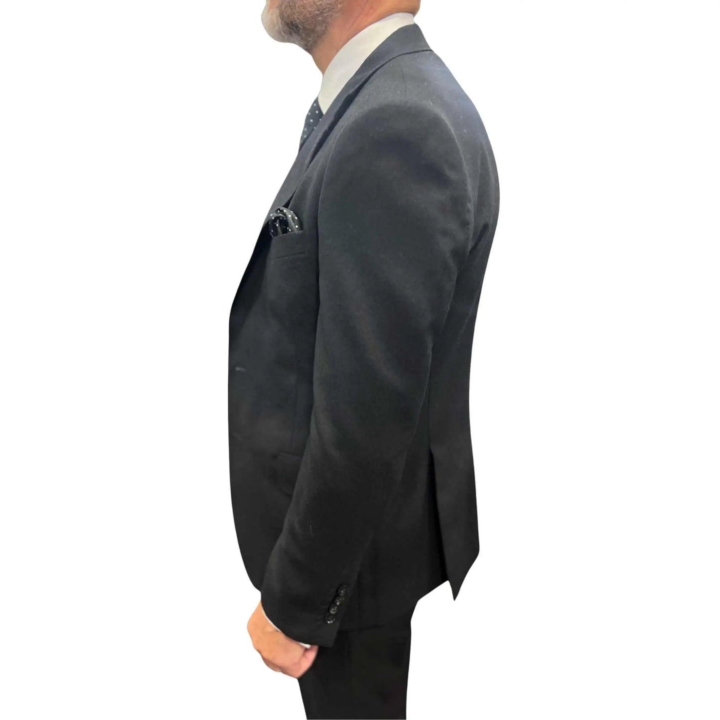 Buy Woven Durham Alfred Brown Wool 3-Piece Suit - Black | Suitss at Woven Durham