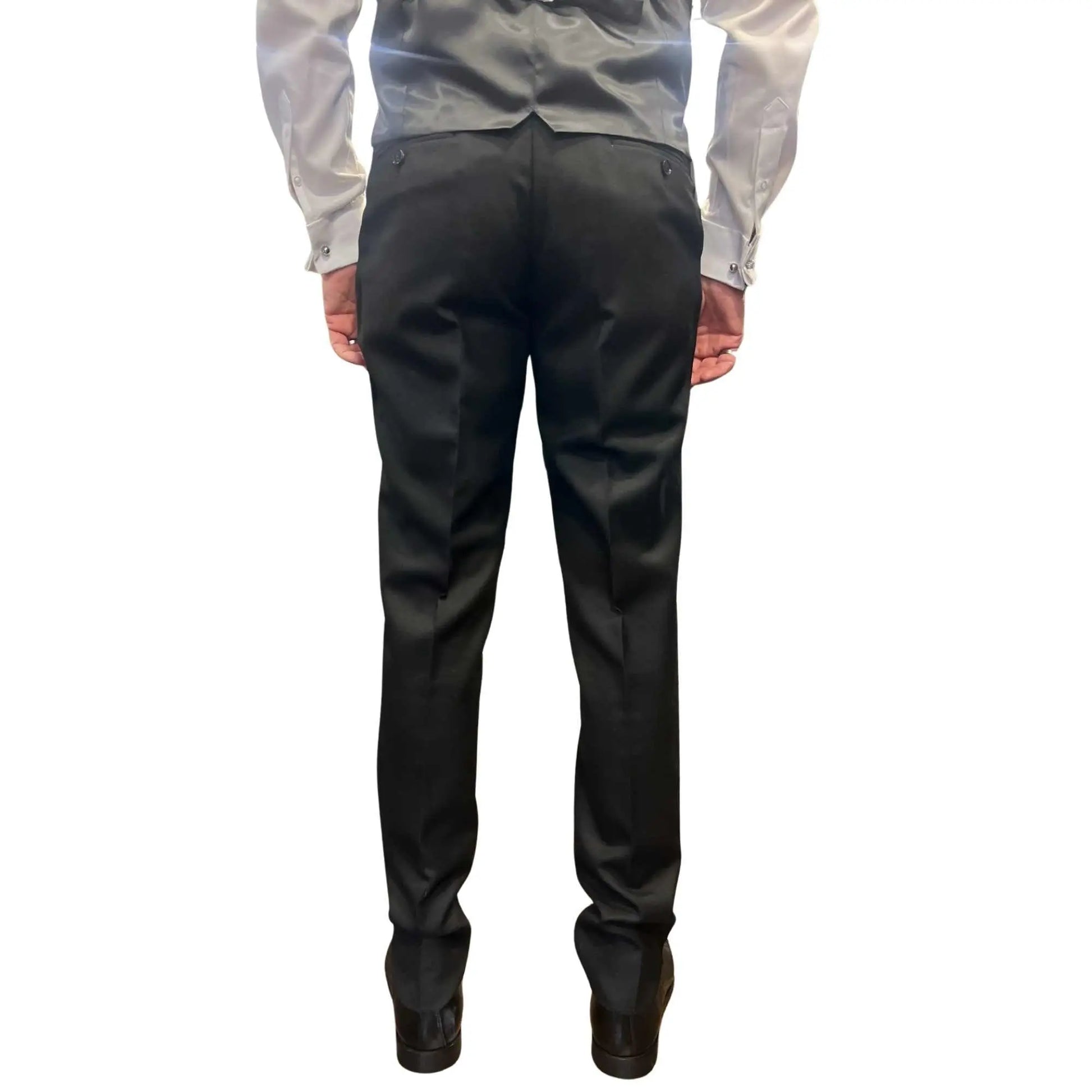 Buy Woven Durham Alfred Brown Wool 3-Piece Suit - Black | Suitss at Woven Durham