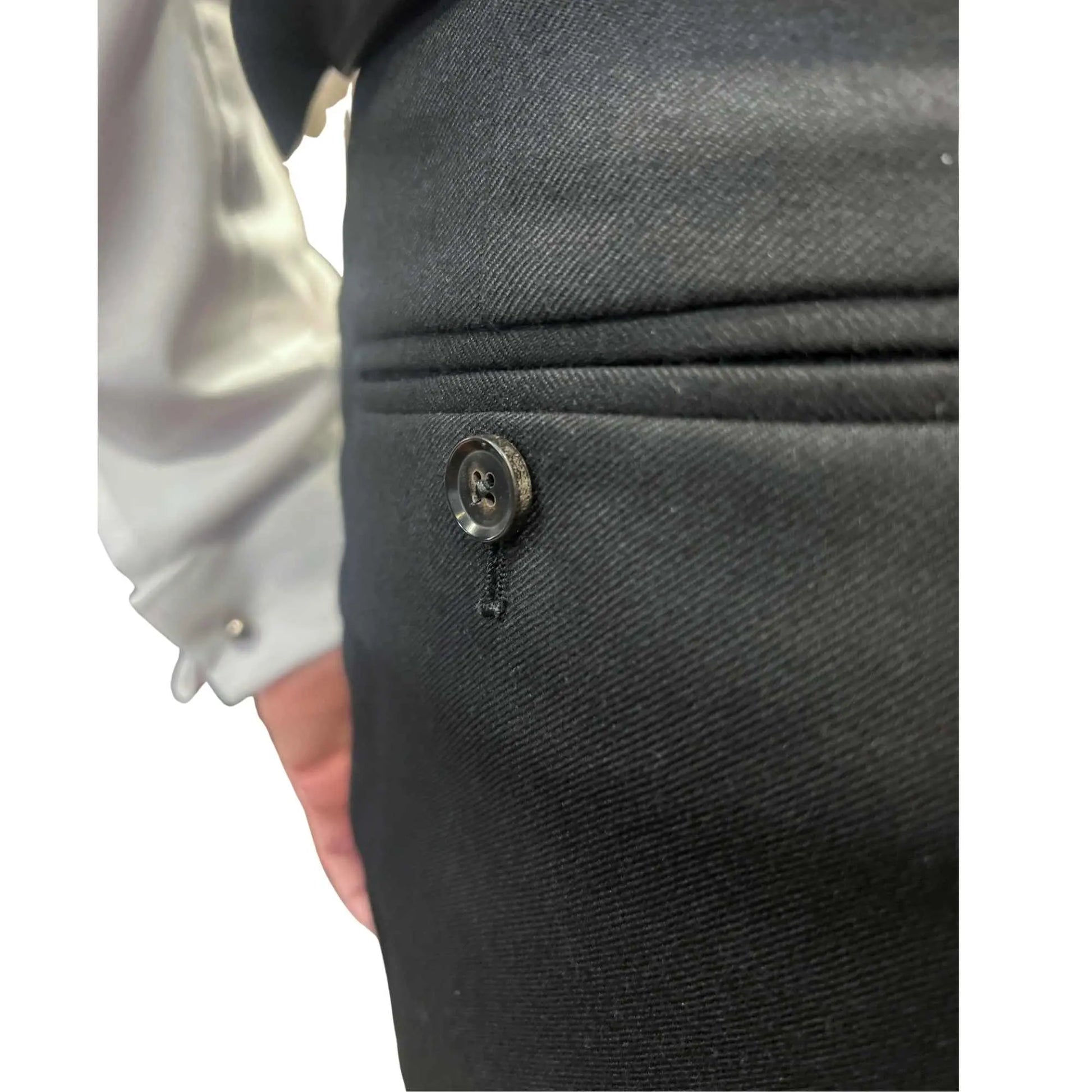 Buy Woven Durham Alfred Brown Wool 3-Piece Suit - Black | Suitss at Woven Durham