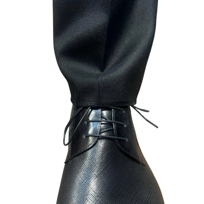 Buy Woven Durham Alfred Brown Wool 3-Piece Suit - Black | Suitss at Woven Durham