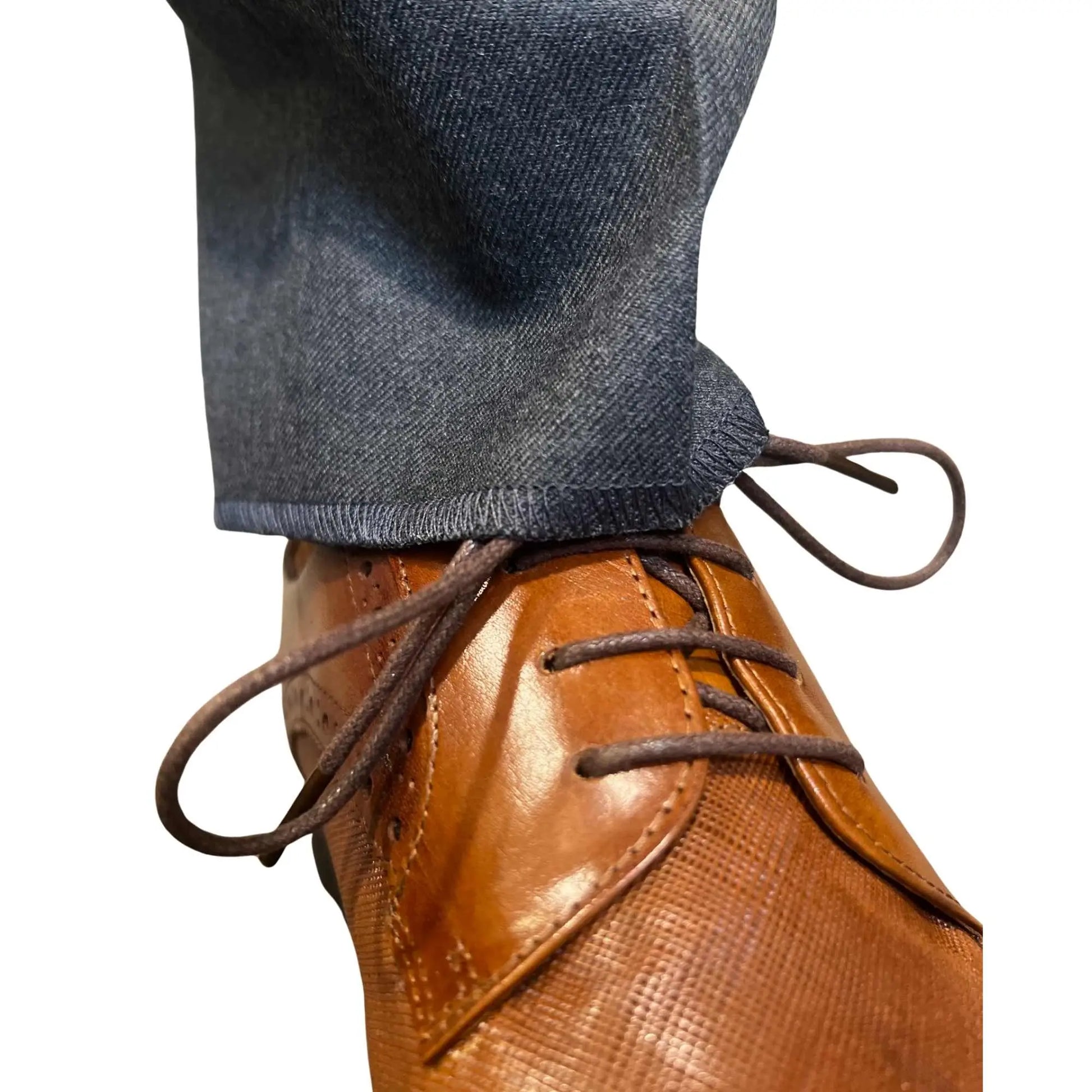 Buy Woven Durham Alfred Brown Wool 3-Piece Suit - Charcoal | Suitss at Woven Durham