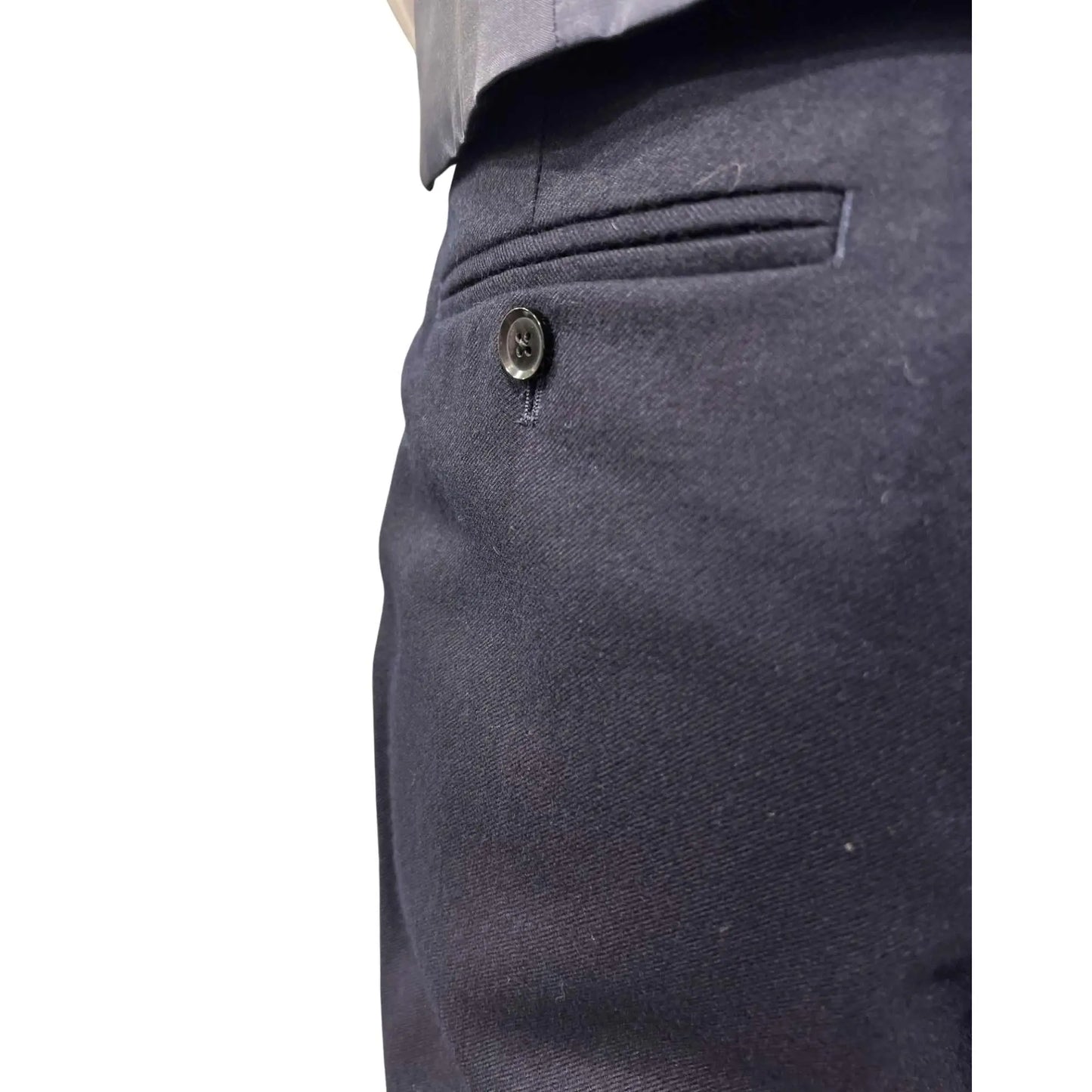 Buy Woven Durham Alfred Brown Wool 3-Piece Suit - Navy | Suitss at Woven Durham