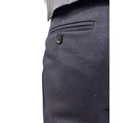 Buy Woven Durham Alfred Brown Wool 3-Piece Suit - Navy | Suitss at Woven Durham