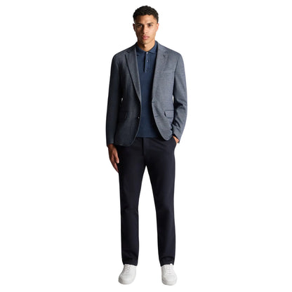 Buy Remus Uomo Angelo Navy Herringbone Blazer | Blazerss at Woven Durham