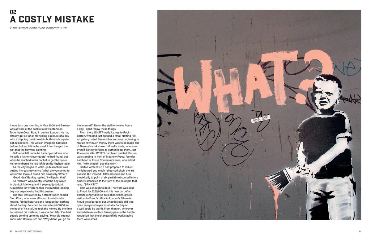 Buy Abrams & Chronicle Books Banksy's Lost Works - On the trail of his vanishing street art (Hardback) | Books at Woven Durham