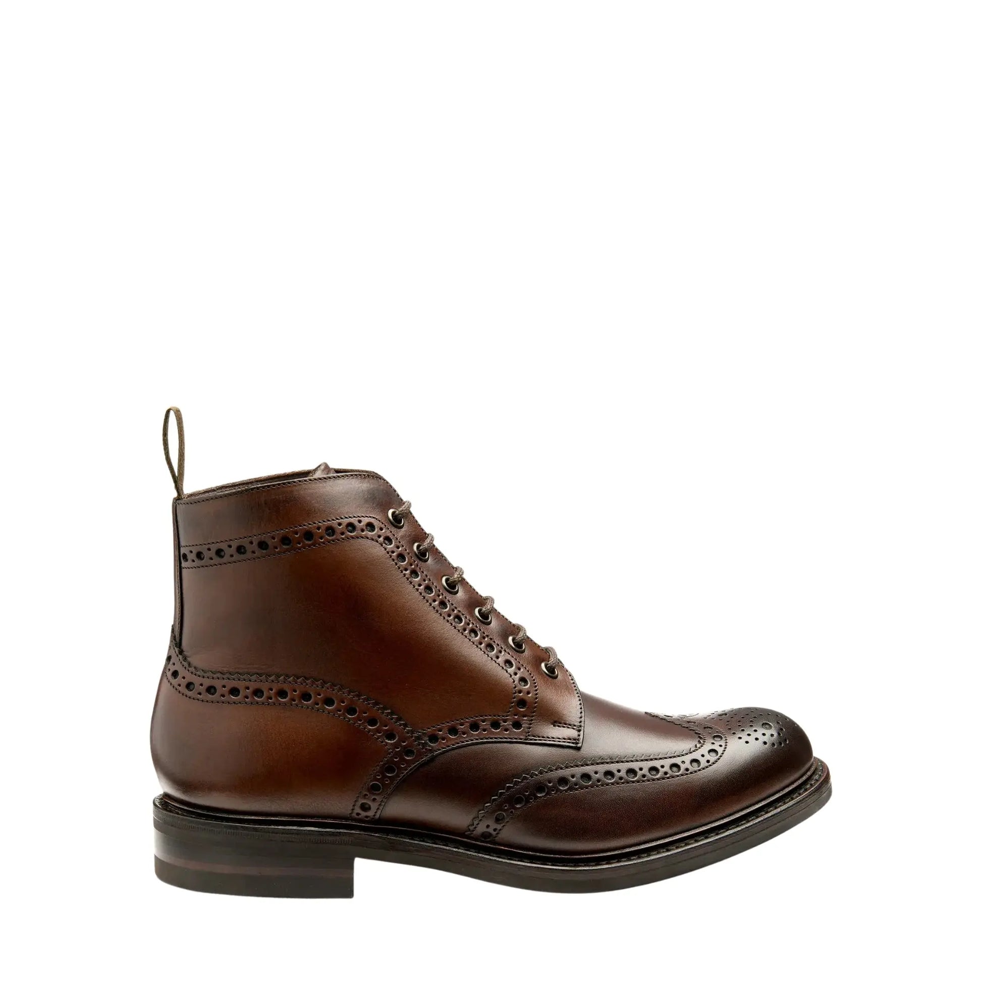 Buy Loake Bedale Lace Up Boot - Dark Brown | Chelsea Bootss at Woven Durham