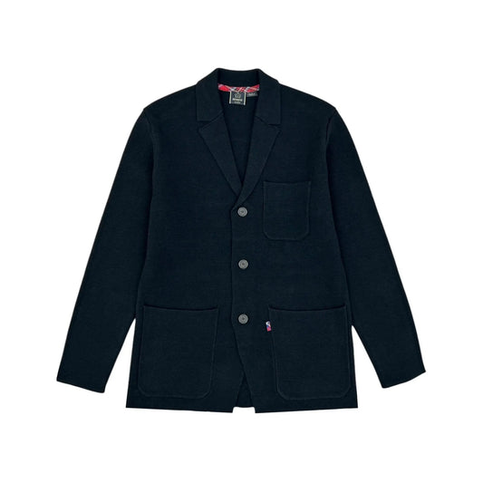 Buy Merc London Bende Knitted Blazer - Black | Cardiganss at Woven Durham