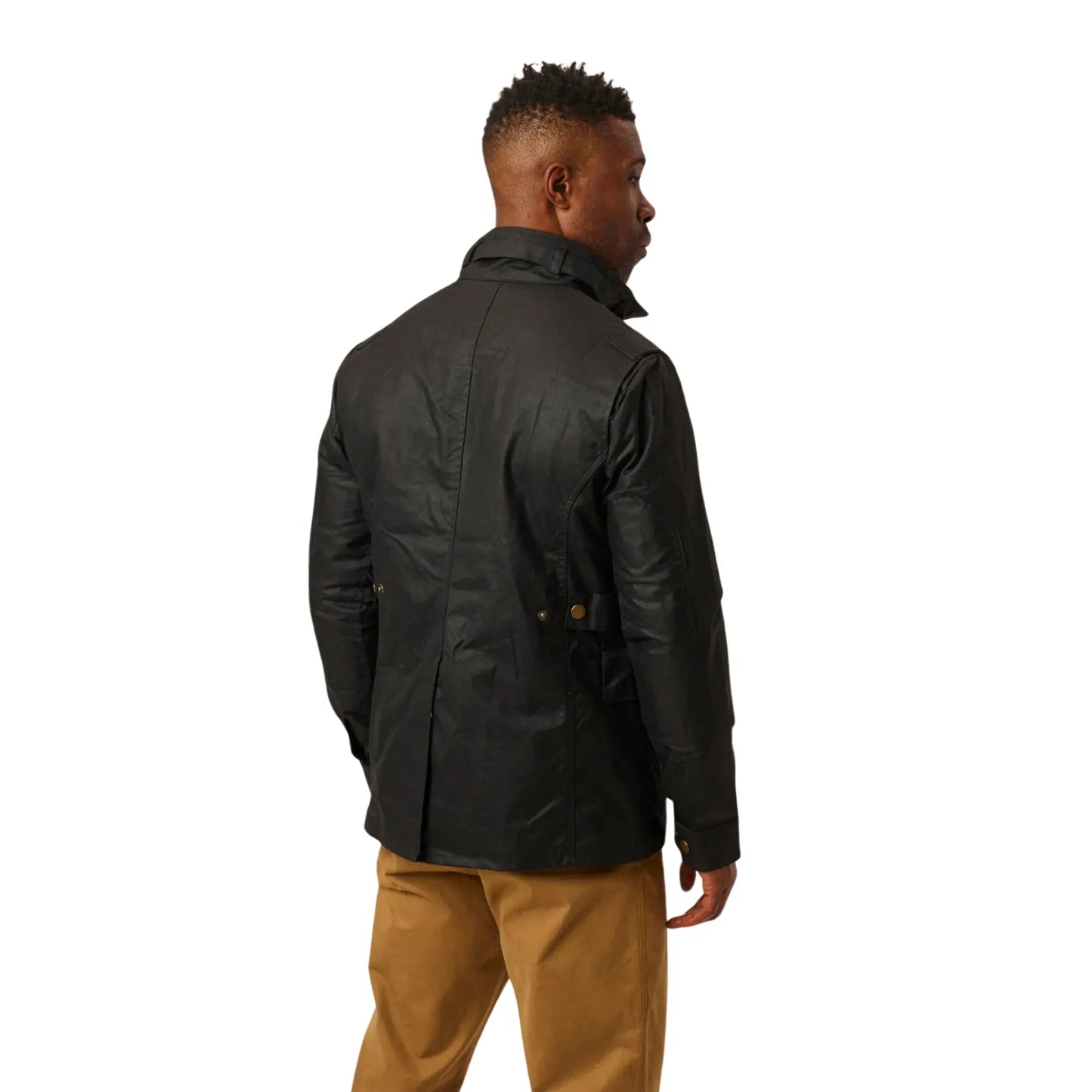 Buy Peregrine Bexley Black Wax Jacket | Zip-Up Jumperss at Woven Durham