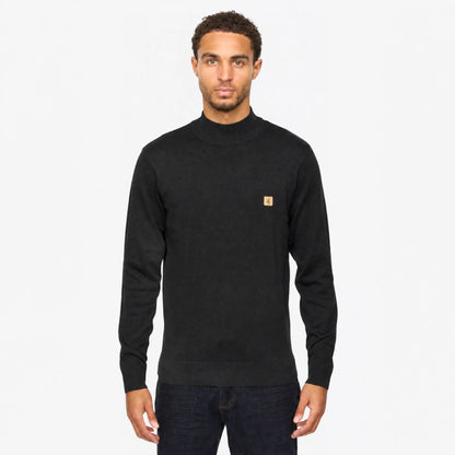 Buy Gabicci Vintage Black Duke Turtle Neck Jumper | Turtle-Neck Jumpers at Woven Durham
