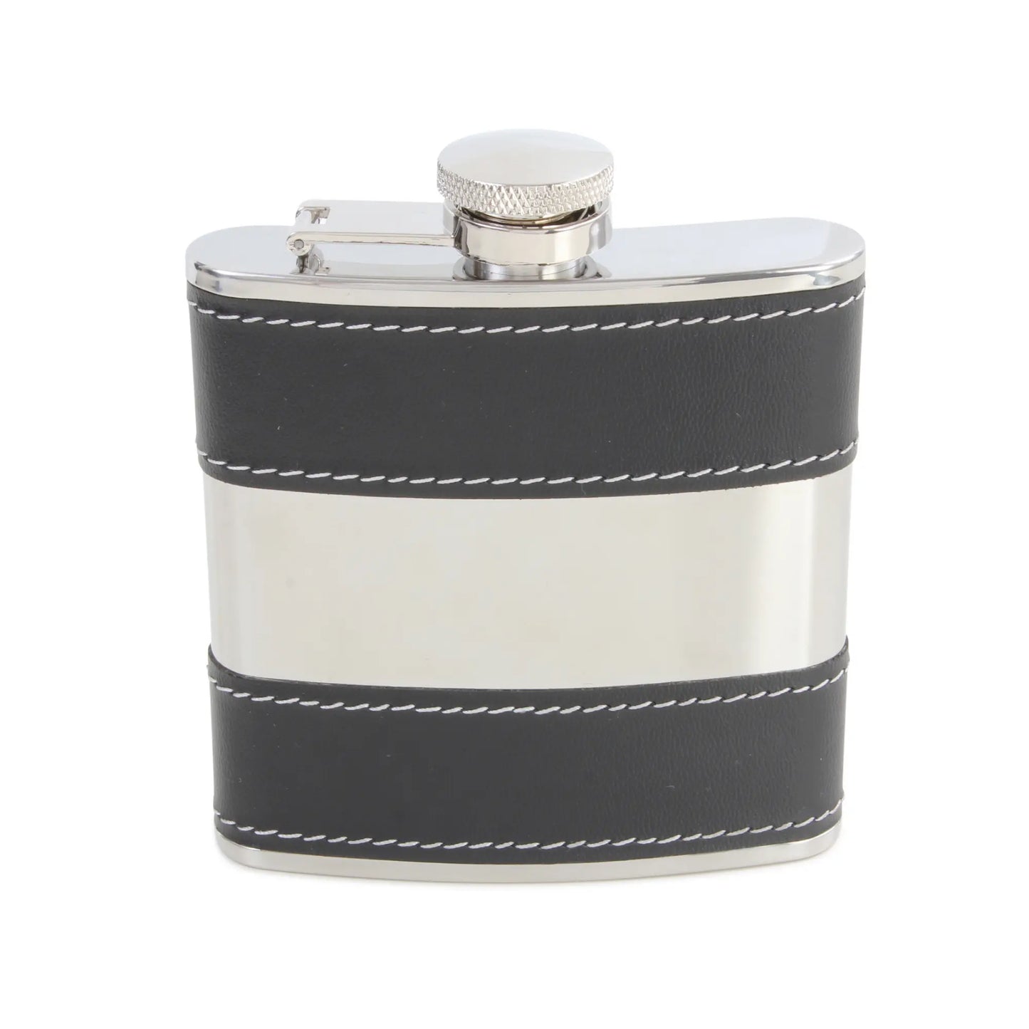 Buy Dalaco Black & Stainless Steel Hip Flask | Hip Flaskss at Woven Durham