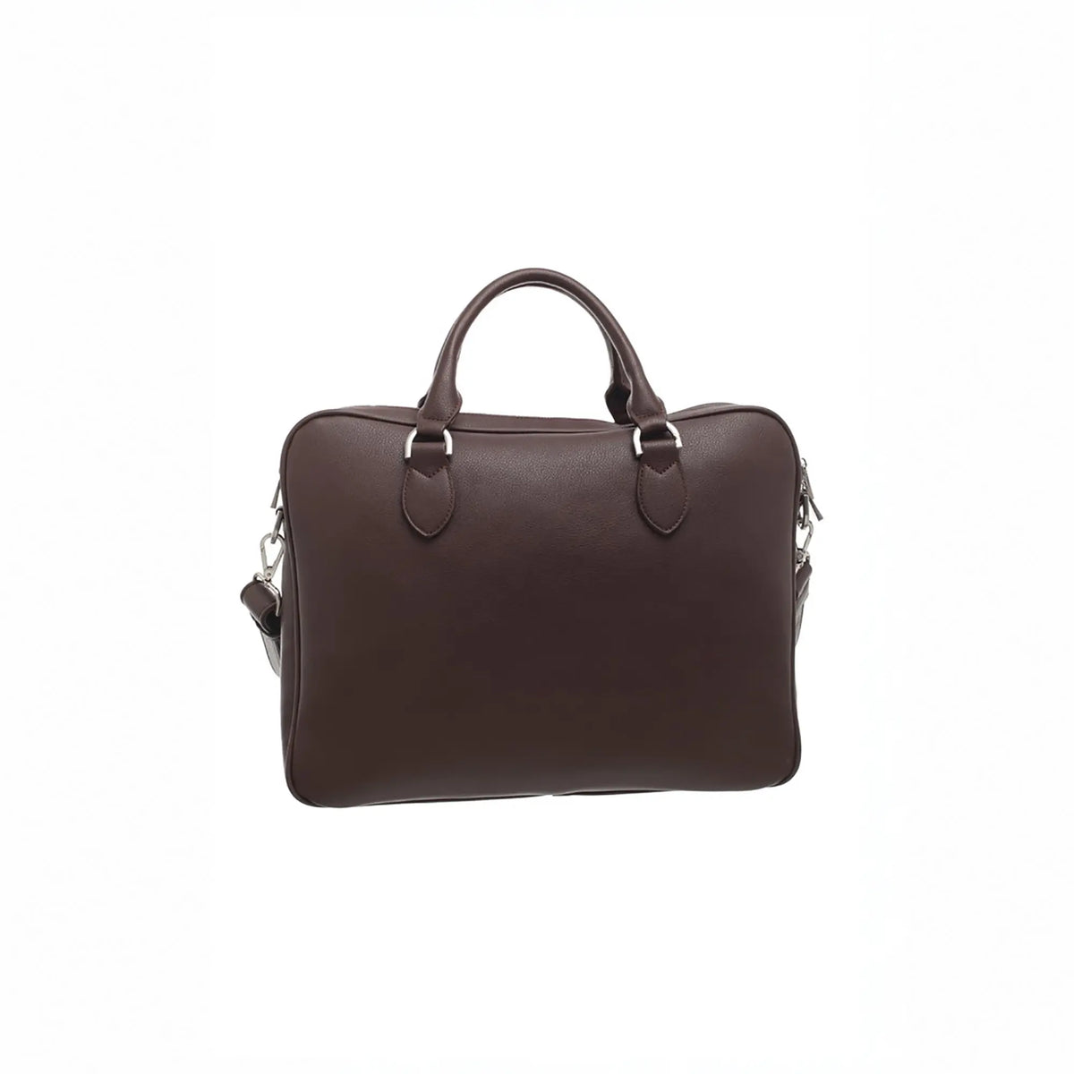 Buy Bessie London Bobby Coffee Soft Briefcase | Briefcases at Woven Durham