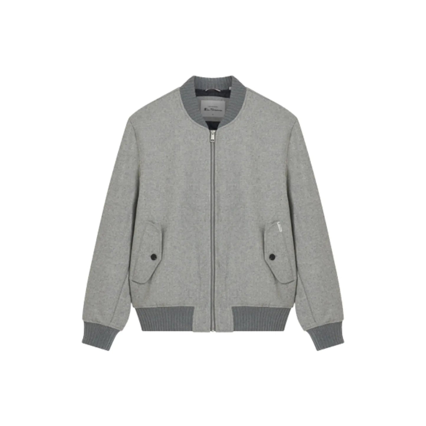 Buy Ben Sherman Bomber Jacket - Grey | Harrington Jacketss at Woven Durham