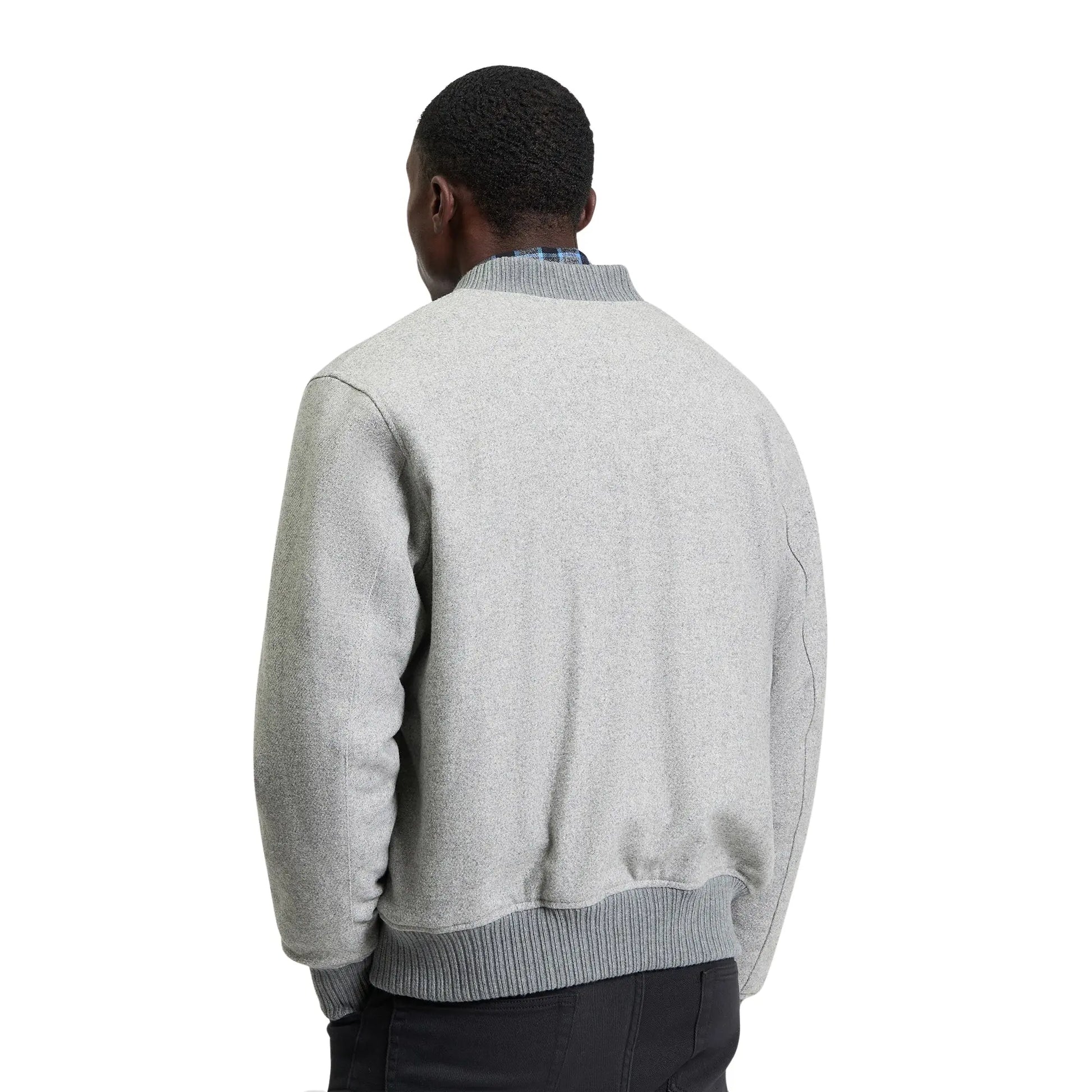 Buy Ben Sherman Bomber Jacket - Grey | Harrington Jacketss at Woven Durham