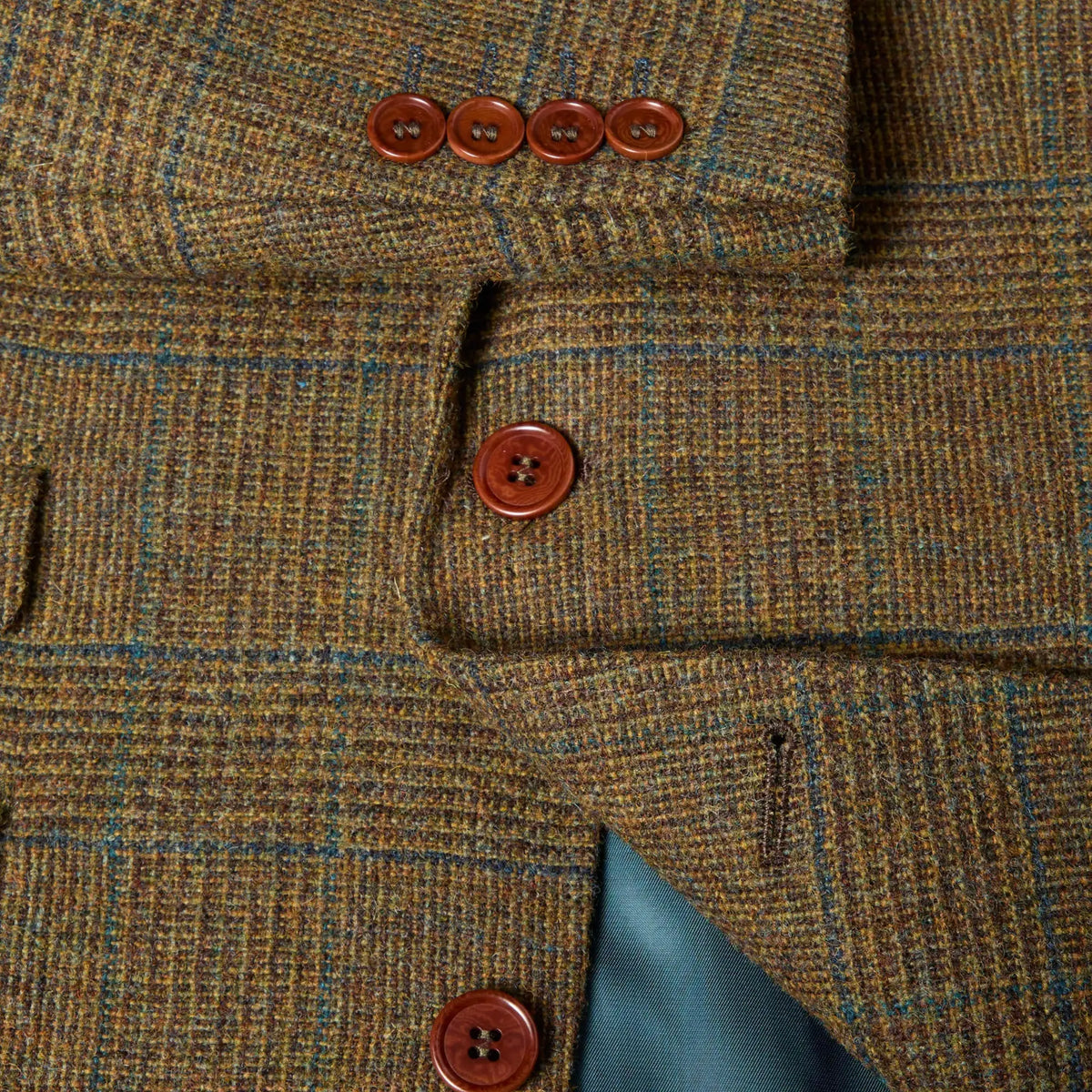 Buy Douglas & Grahame Brown Prince of Wales Check Cotswold Blazer | Overcoatss at Woven Durham