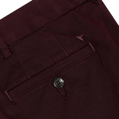 Buy Daniel Grahame Burgundy Driscoll Chino | Suit Trouserss at Woven Durham