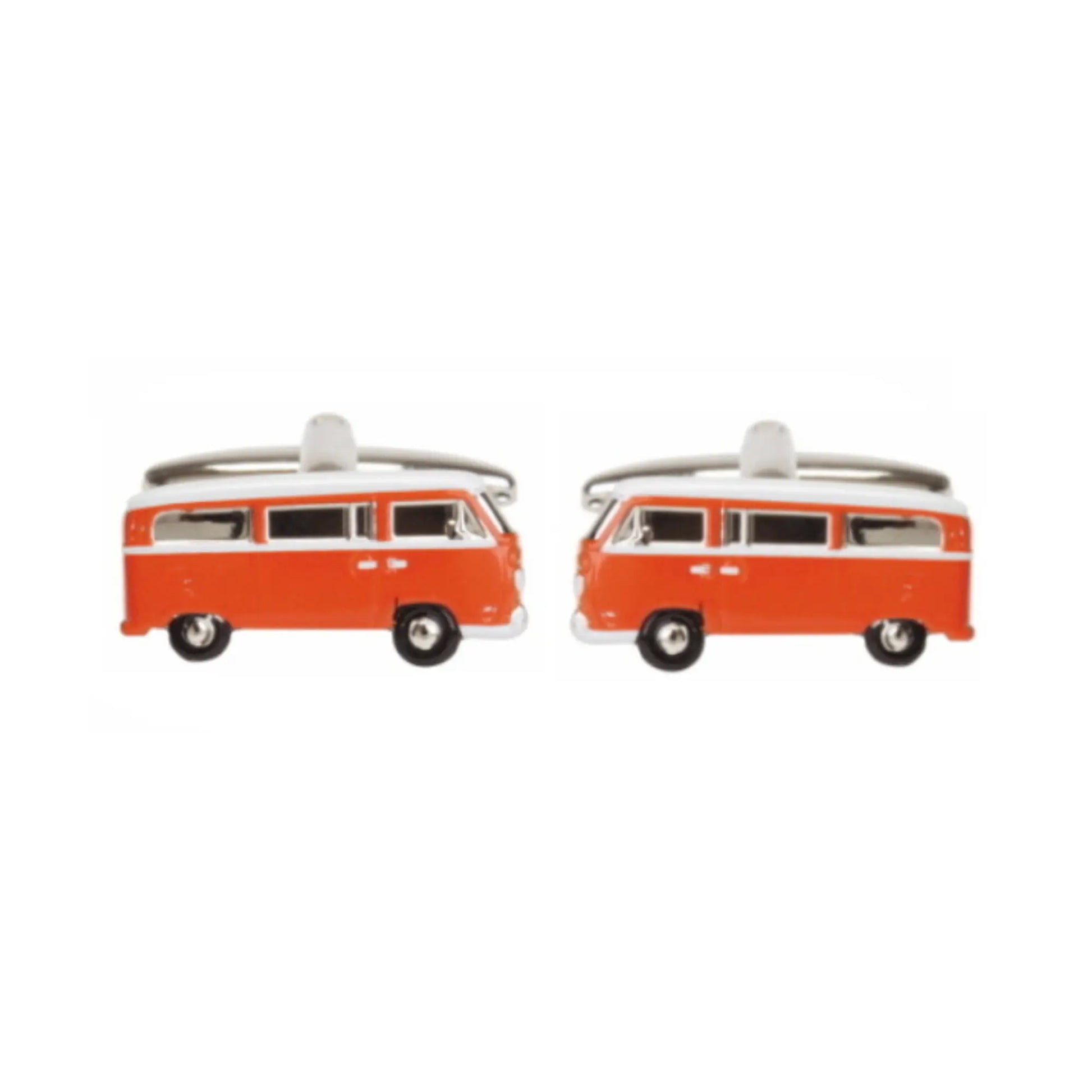 Buy Dalaco Campervan Cufflinks - Orange | Cufflinkss at Woven Durham