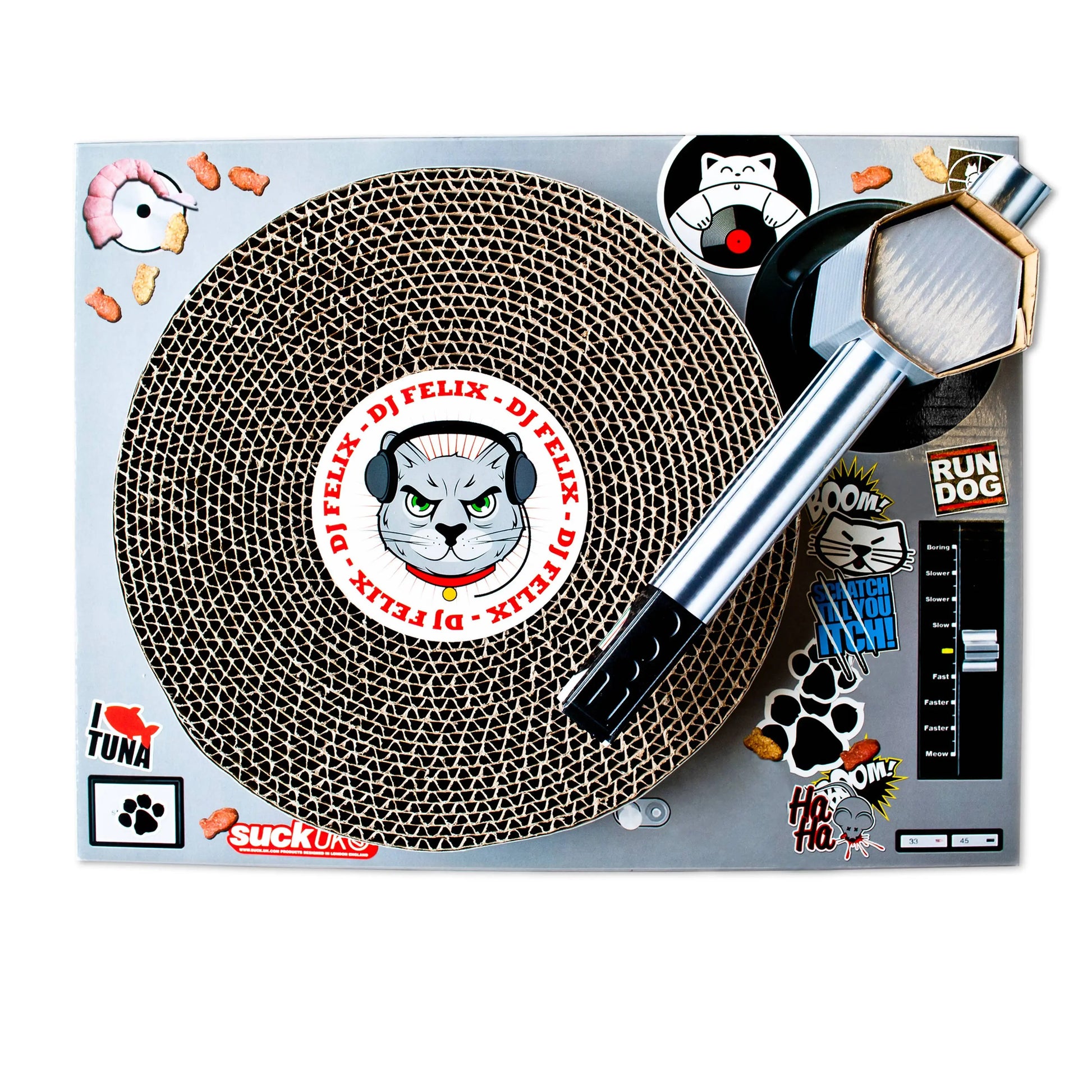 Buy SUCK UK Cat Scratch DJ Decks | Cat Toyss at Woven Durham