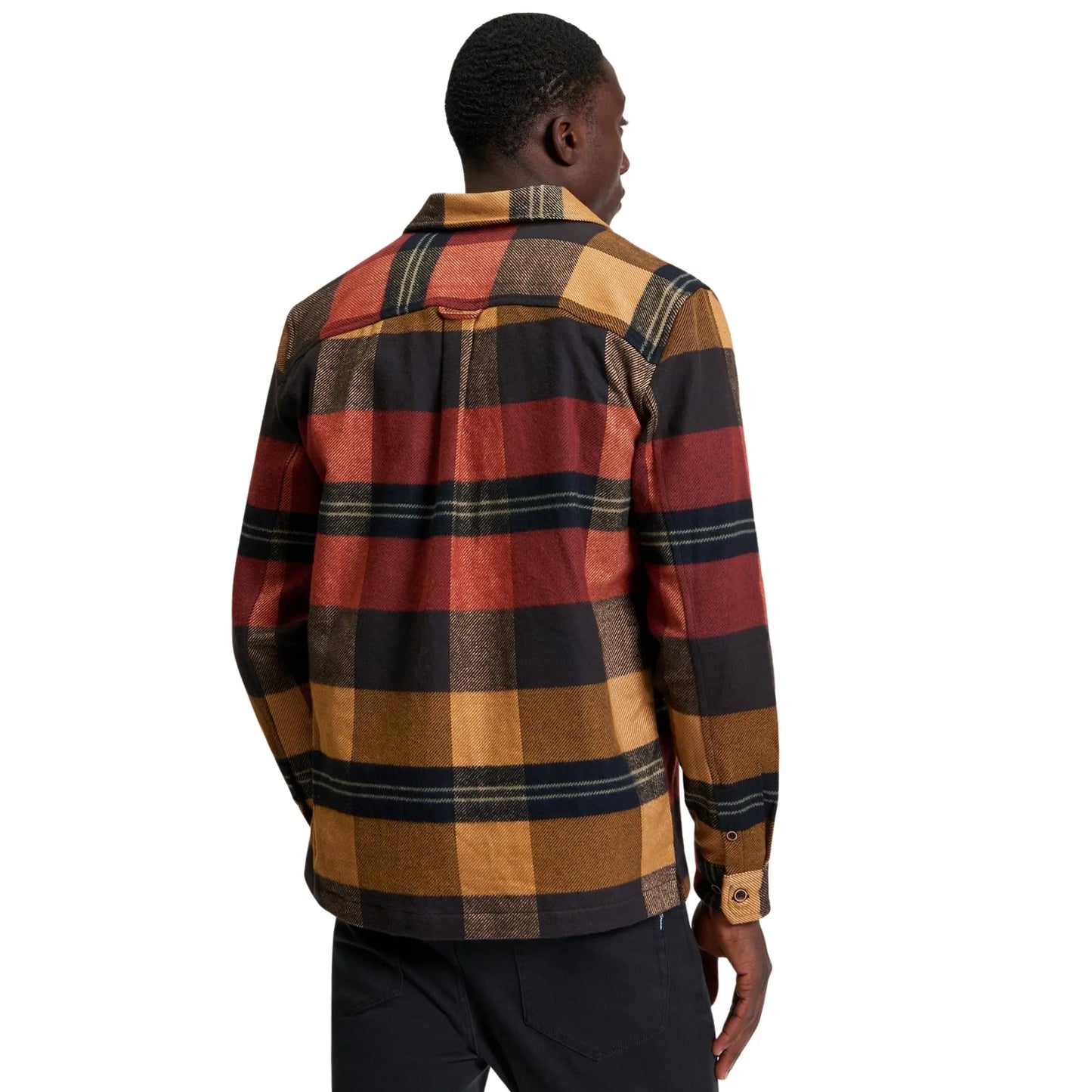 Buy Ben Sherman Check Overshirt in Burnt Orange | Overshirtss at Woven Durham