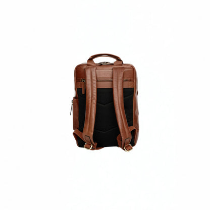 Buy Gabicci Vintage Chesnut Jordan Leather Rucksack | Backpacks at Woven Durham