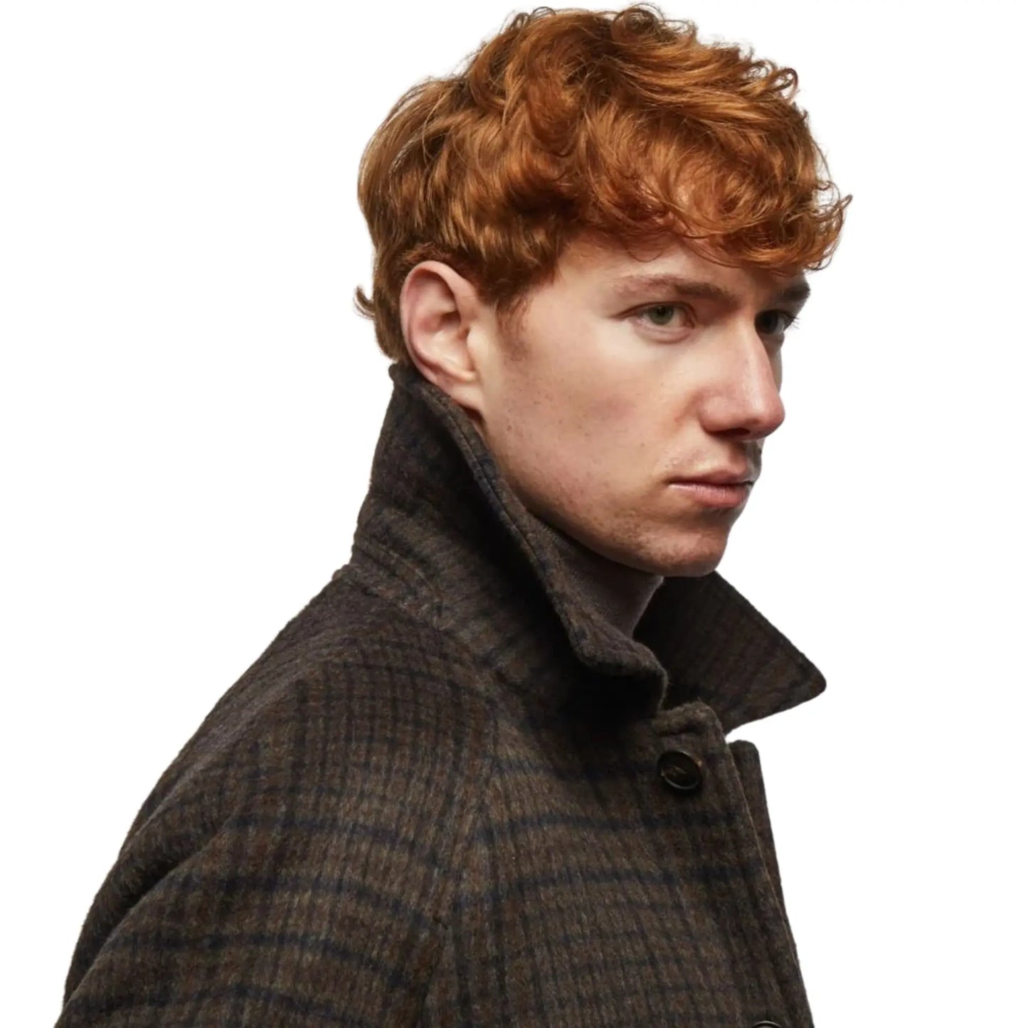 Buy Guards London Coldstream Check Overcoat - Brown | Coatss at Woven Durham