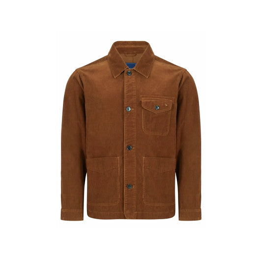 Buy Douglas & Grahame Cord Button Through Rust Jacket | Overcoatss at Woven Durham