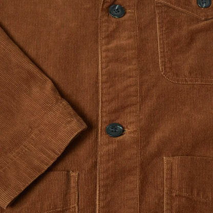 Buy Douglas & Grahame Cord Button Through Rust Jacket | Overcoatss at Woven Durham