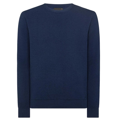 Buy Remus Uomo Crew Neck Jumper - Dark Blue | Crew-Neck Jumperss at Woven Durham