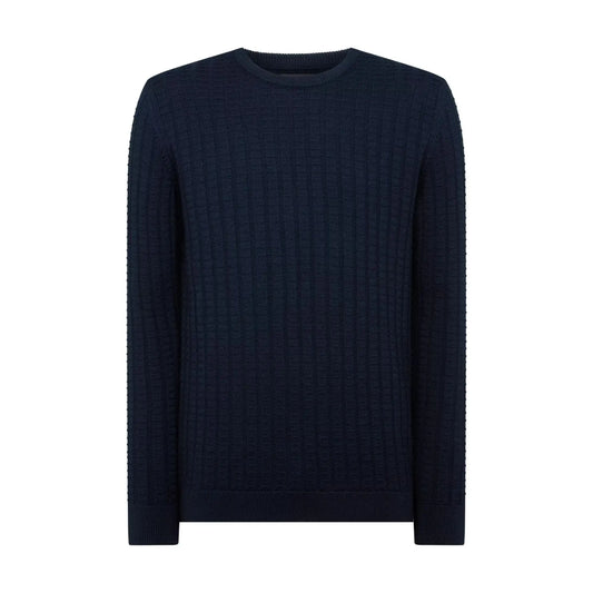 Buy Remus Uomo Crew-Neck Jumper - Navy | Crew-Neck Jumperss at Woven Durham