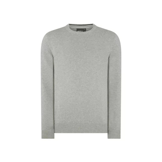 Buy Remus Uomo Crew Neck Knit Jumper - Grey | Crew-Neck Jumperss at Woven Durham