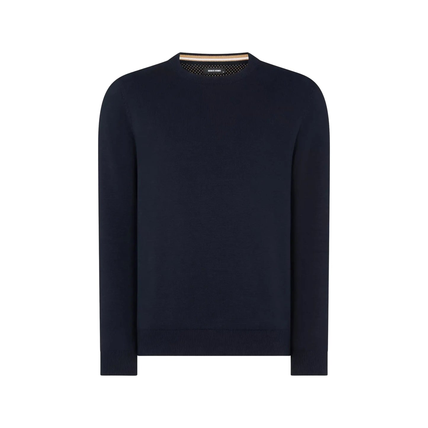 Buy Remus Uomo Crew Neck Knit Jumper - Navy | Crew-Neck Jumperss at Woven Durham
