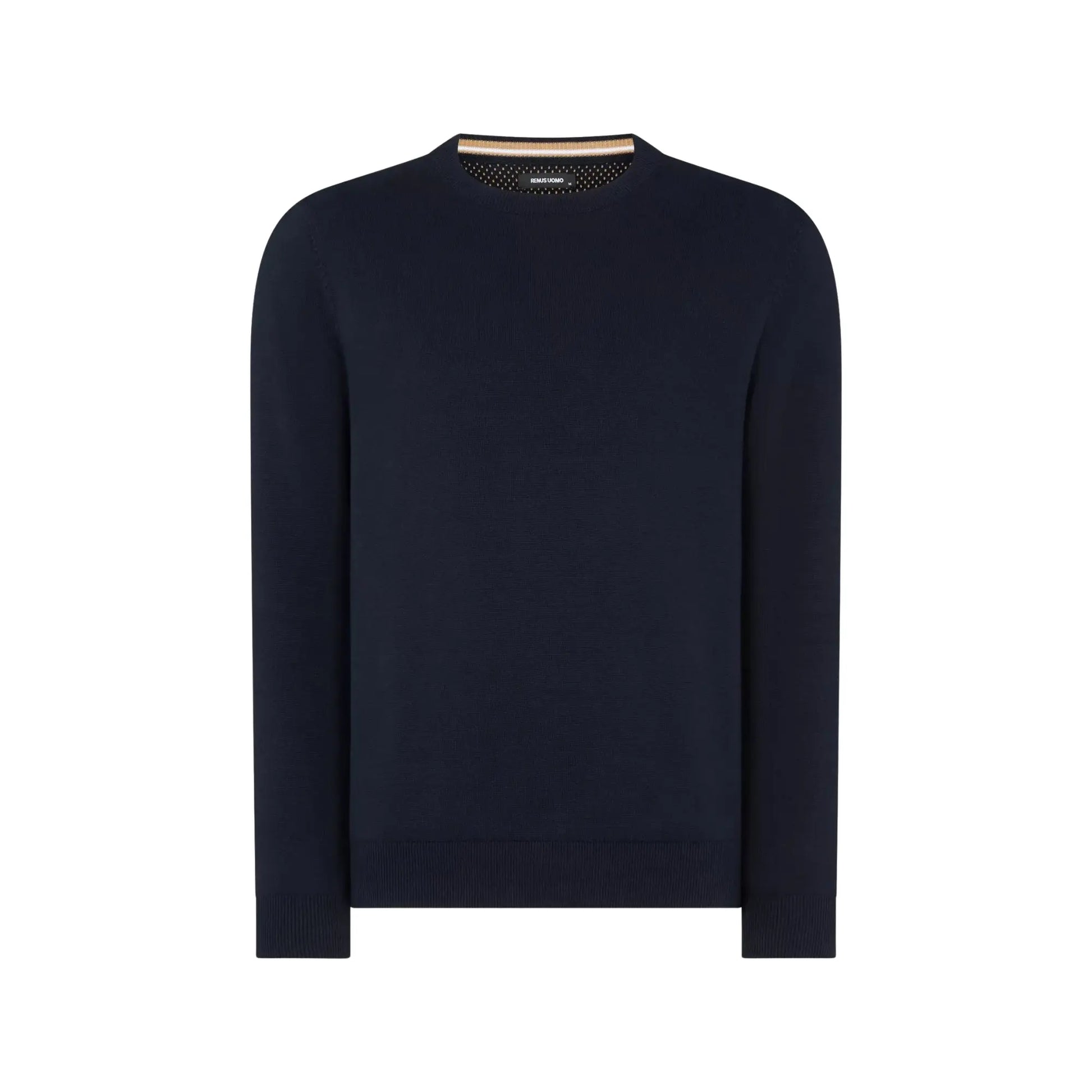 Buy Remus Uomo Crew Neck Knit Jumper - Navy | Crew-Neck Jumperss at Woven Durham