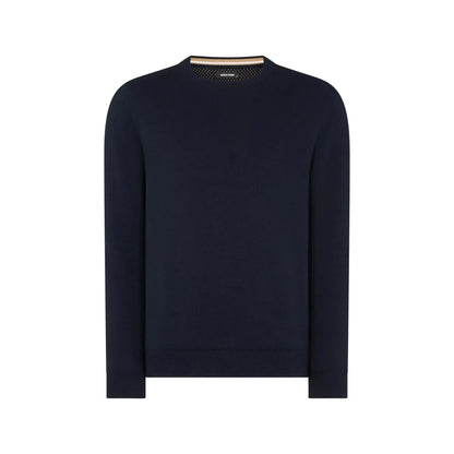 Buy Remus Uomo Crew Neck Knit Jumper - Navy | Crew-Neck Jumperss at Woven Durham