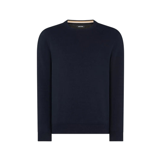 Buy Remus Uomo Crew Neck Knit Jumper - Navy | Crew-Neck Jumperss at Woven Durham