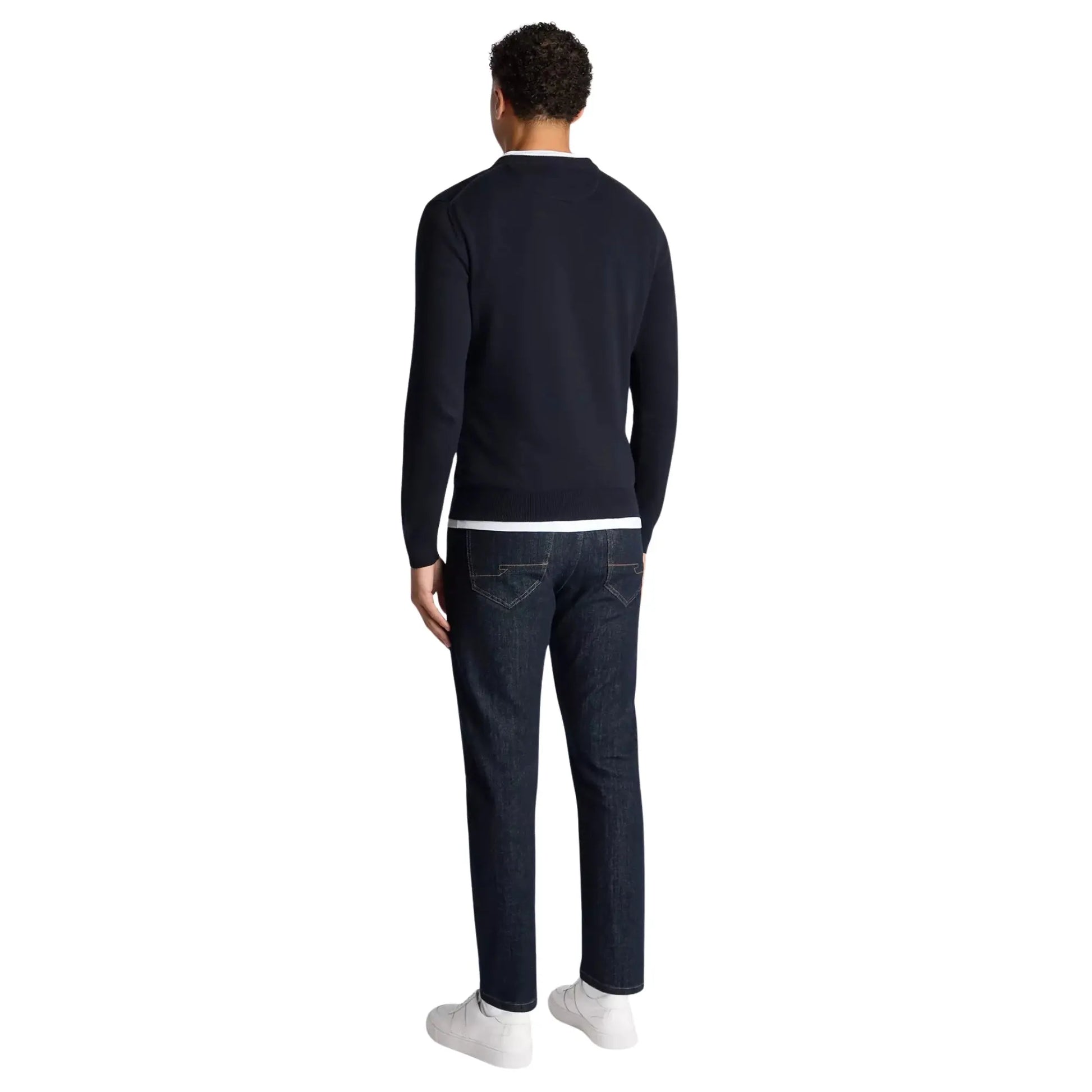 Buy Remus Uomo Crew Neck Knit Jumper - Navy | Crew-Neck Jumperss at Woven Durham