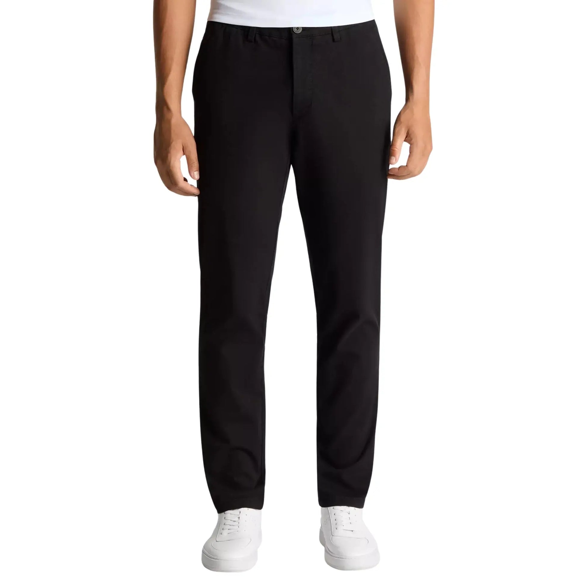 Buy Remus Uomo Eldon Chino - Black | Chinoss at Woven Durham