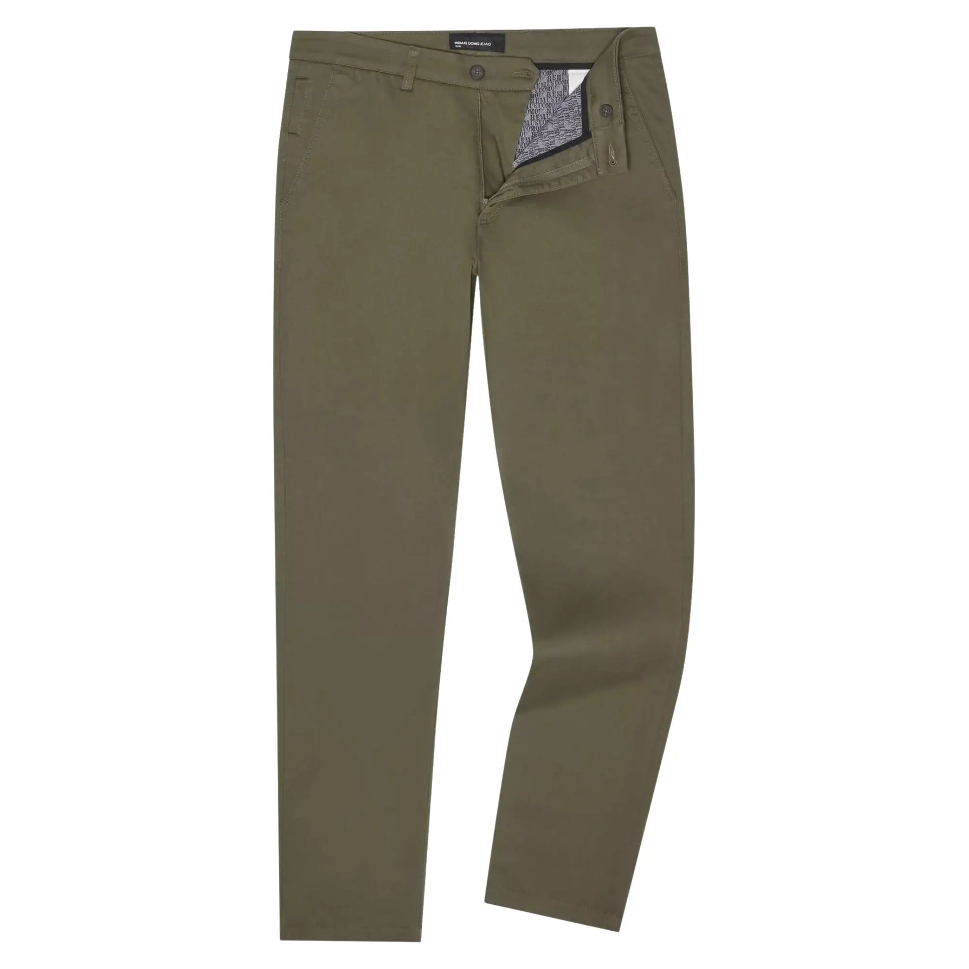 Buy Remus Uomo Eldon Chino - Green | Chinoss at Woven Durham