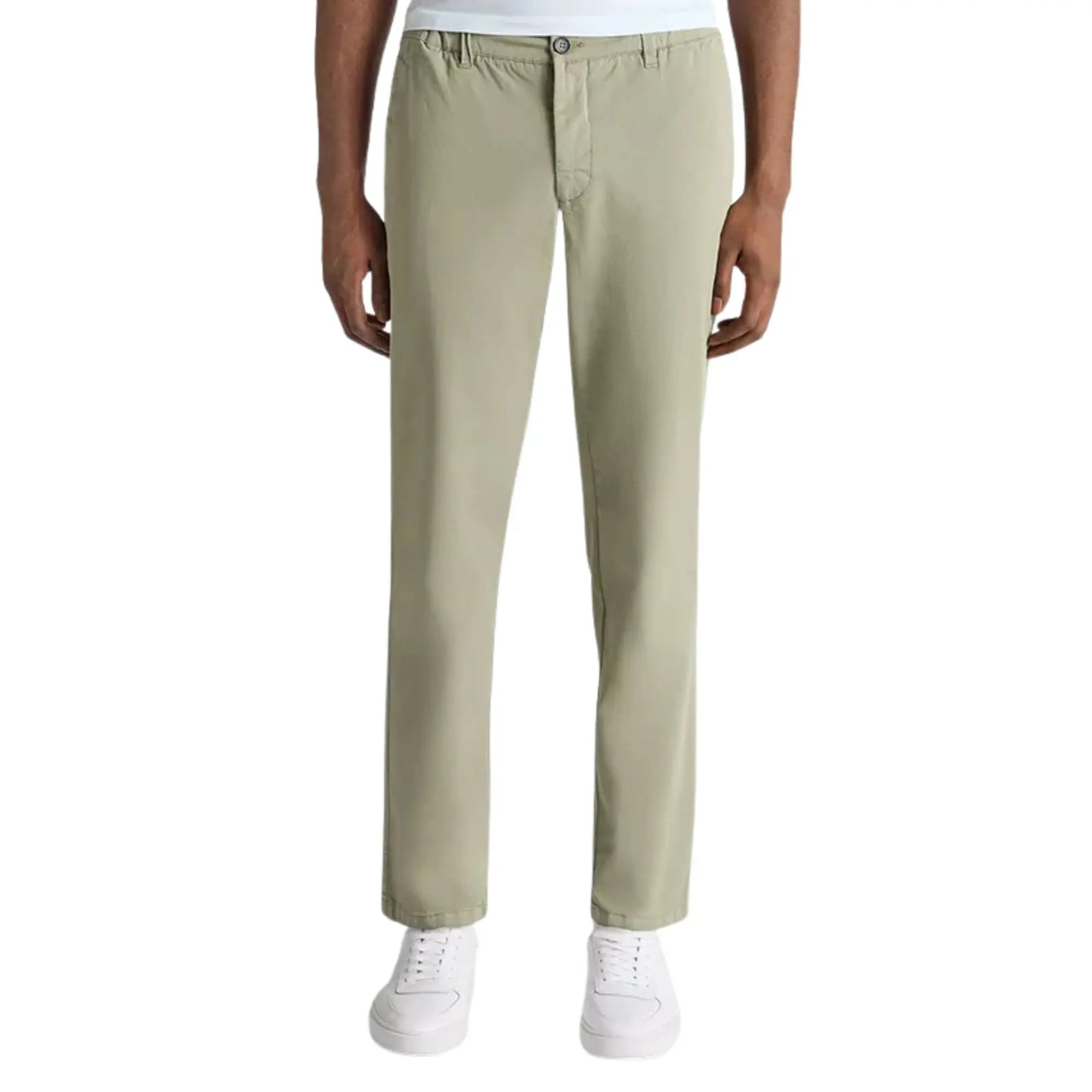 Buy Remus Uomo Elliot Stretch Chinos - Green | Chinoss at Woven Durham